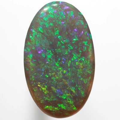 SOLID BLACK CRYSTAL OPAL Bright Floral Harlequin pattern SEE VIDEO